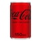 Coca-Cola Zero Calories Carbonated Soft Drink Can 150ml