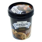 Buy London Dairy Chocolate Brownie Delight Ice Cream 500ml in UAE