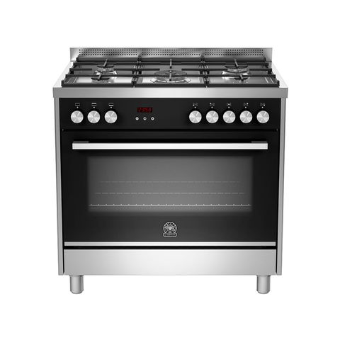 Buy La Germania Gas Cooker Tus95c81bx Silver Black Online Shop Electronics Appliances On Carrefour Uae