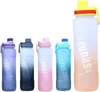 Sports water Bottle, BPA Free, Leak-proof, Shatterproof &amp; Toxic Free (Yellow)