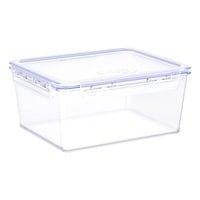Cosmoplast Lock2Go Food Storage Container With Lid Clear/Purple 1.2L