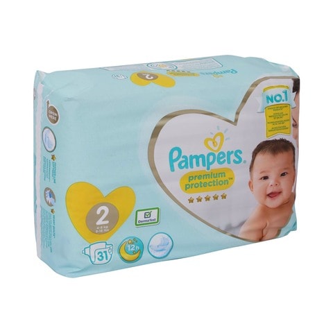 Pampers premium protection size cheap 2 86 jumbo pack