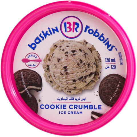 Baskin Robins Cookie Crumble Ice Cream 120ml