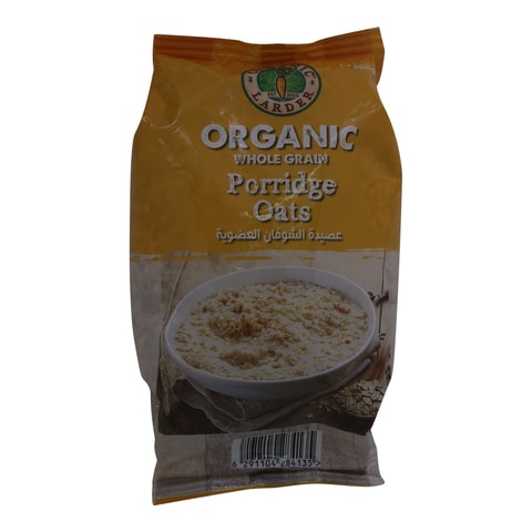 Organic Larder Whole Grain Porridge Oats 500g