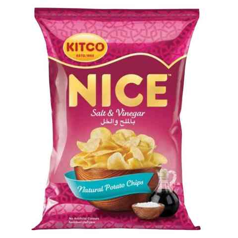 Kitco Nice Potato Chips Salt &amp; Vinegar 16g
