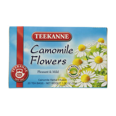 Teekanne Camomile Flowers Pleasant And Mild 20 Bags