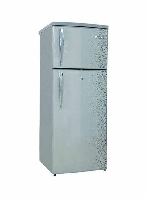 Nikai 200 Liters Gross, 128 Liters Net Capacity, Double Door Defrost Refrigerator, NRF200DN3M, Silver (1 Year Warranty, Installation Not Included)