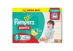 Buy Pampers Baby-Dry Pants diapers, Size 5, 12-18 kg, With Stretchy Sides for Better Fit, 84 Baby D in Kuwait