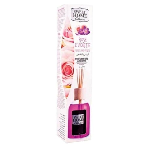 Sweet Home Collection Rose And Violet Reed Diffuser 100ml