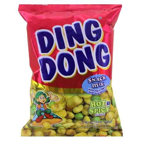 Ding Dong Mixed Nuts Hot And Spicy Snacks 100g