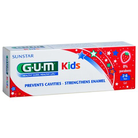 Gum Kids Toothpaste 2-6 Years Strawberry flavor 50 ml