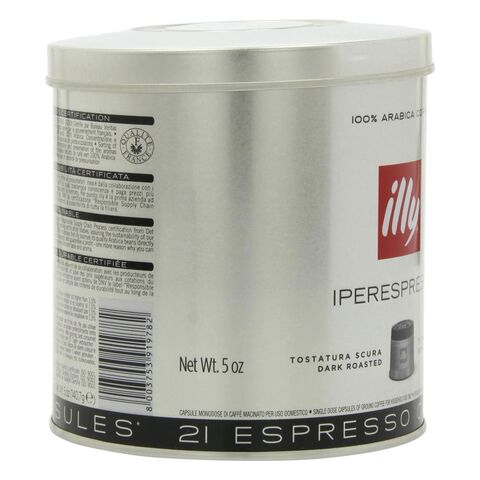 Illy Iperespresso Dark Roasted Coffee Capsule 140.7g