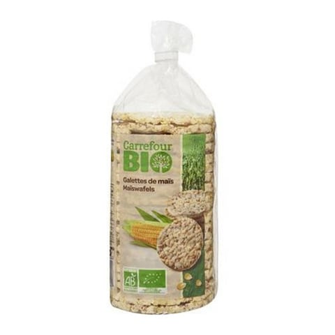 اشتري كارفور بايو كعك الذرة 115 جرام في السعودية