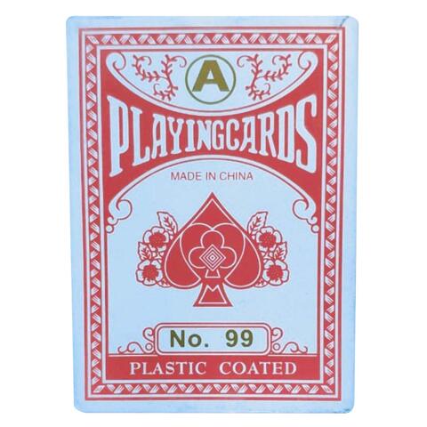 Playing Cards Type B No. 99 Red