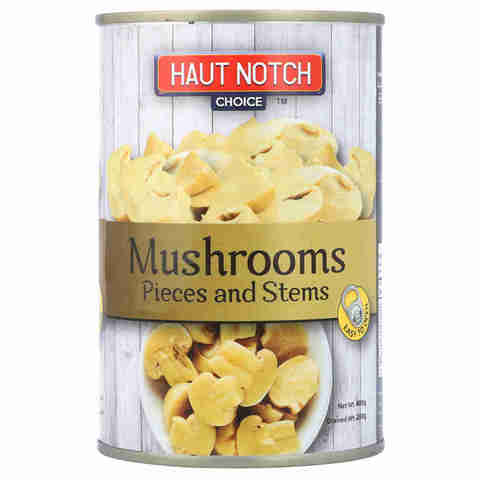 Haut Notch Choice Mushroom pcs And Stems 400 gr