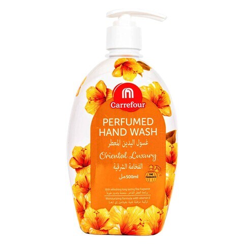 Carrefour Oriental Luxury Hand Wash Yellow 500ml