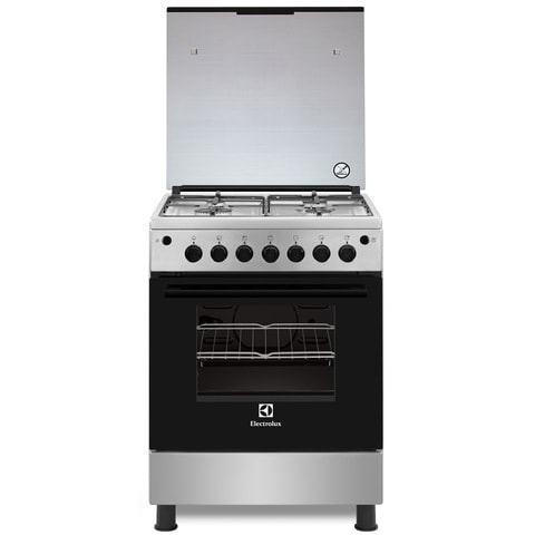 Electrolux Gas Cooker EKG611A1OX Silver/Black 60x60cm