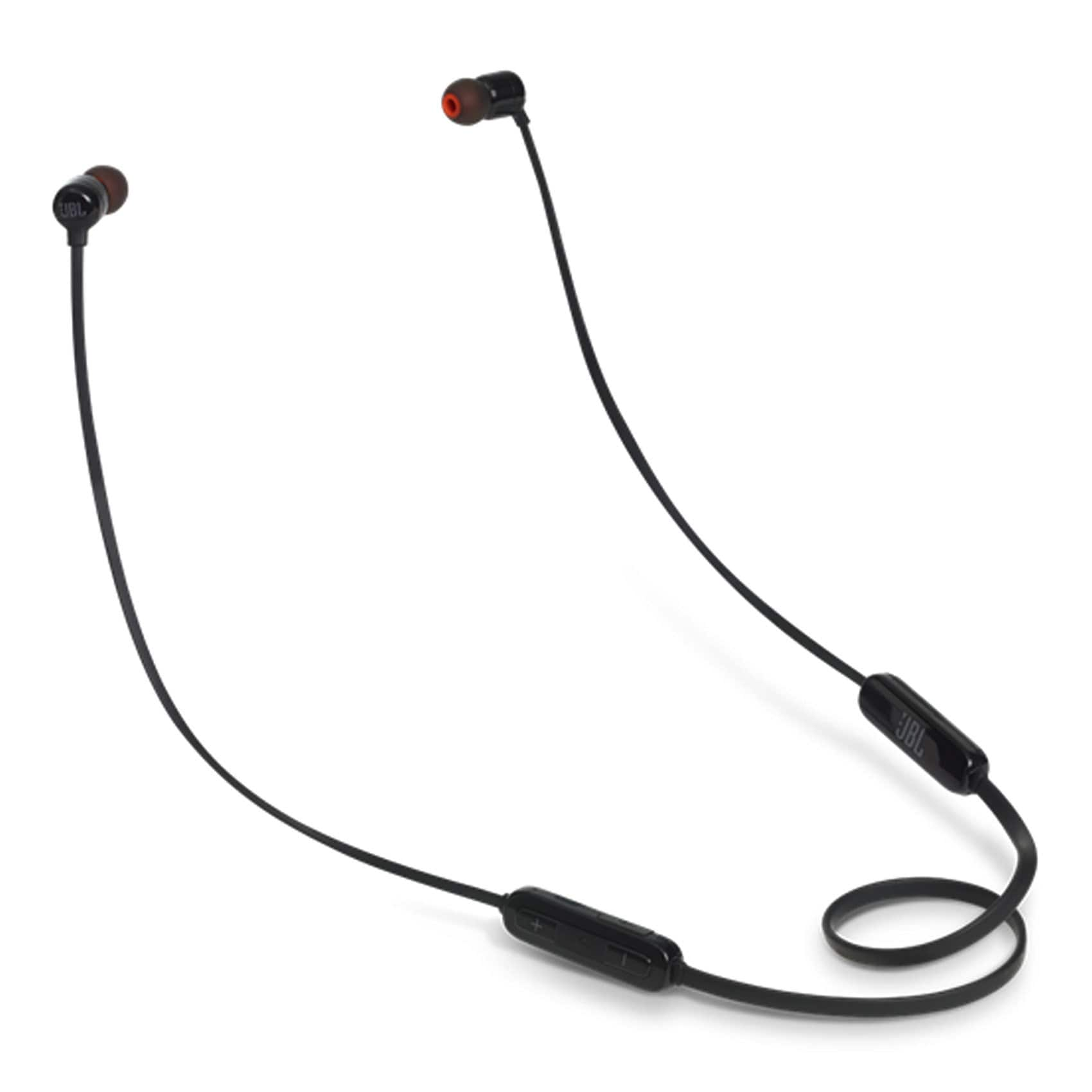 Buy Jbl Bluetooth Earphone T110bt Black Online Shop Smartphones Tablets Wearables On Carrefour Uae