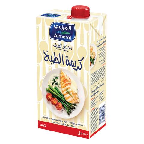 Buy Almarai Chef  Choice Lite Cooking Cream 500ml in Saudi Arabia