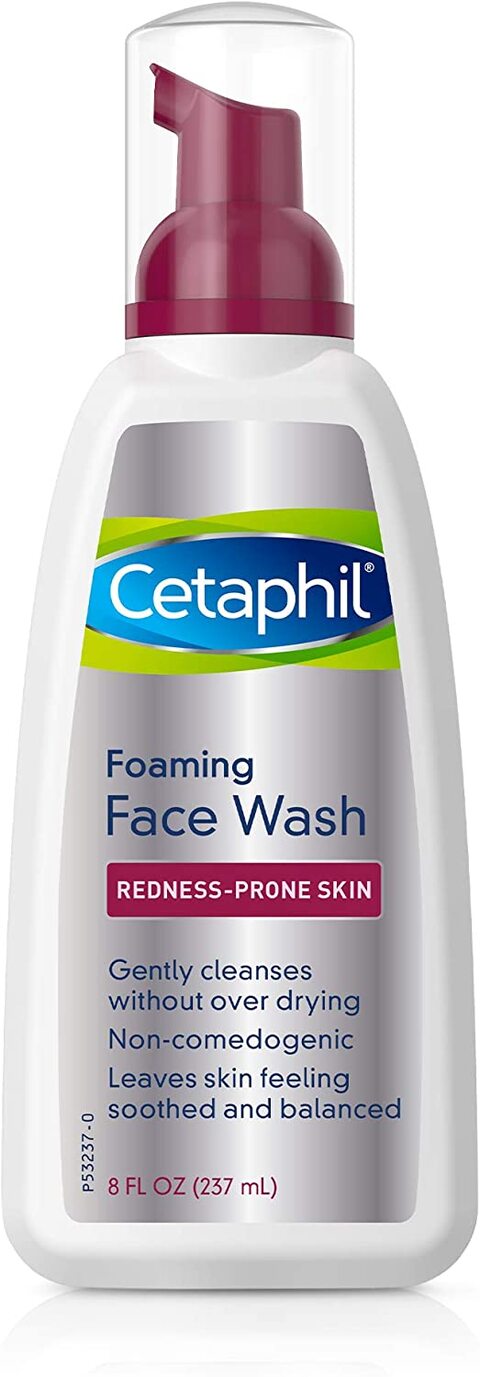 Cetaphil Redness Control Daily Foaming Face Wash, 8.0 Fluid Ounce