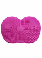 اشتري Generic Makeup Brush Cleaning Pad With Suction Cup Pink في الامارات