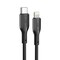 Moxedo Lite USB-C to Lightning Fast Charging Cable 1M Compatible for iPhone 14/14 Plus/14 Pro/14 Pro Max iPhone 13/12 Series iPhone SE 2022/11/XR/XS Max (Black)