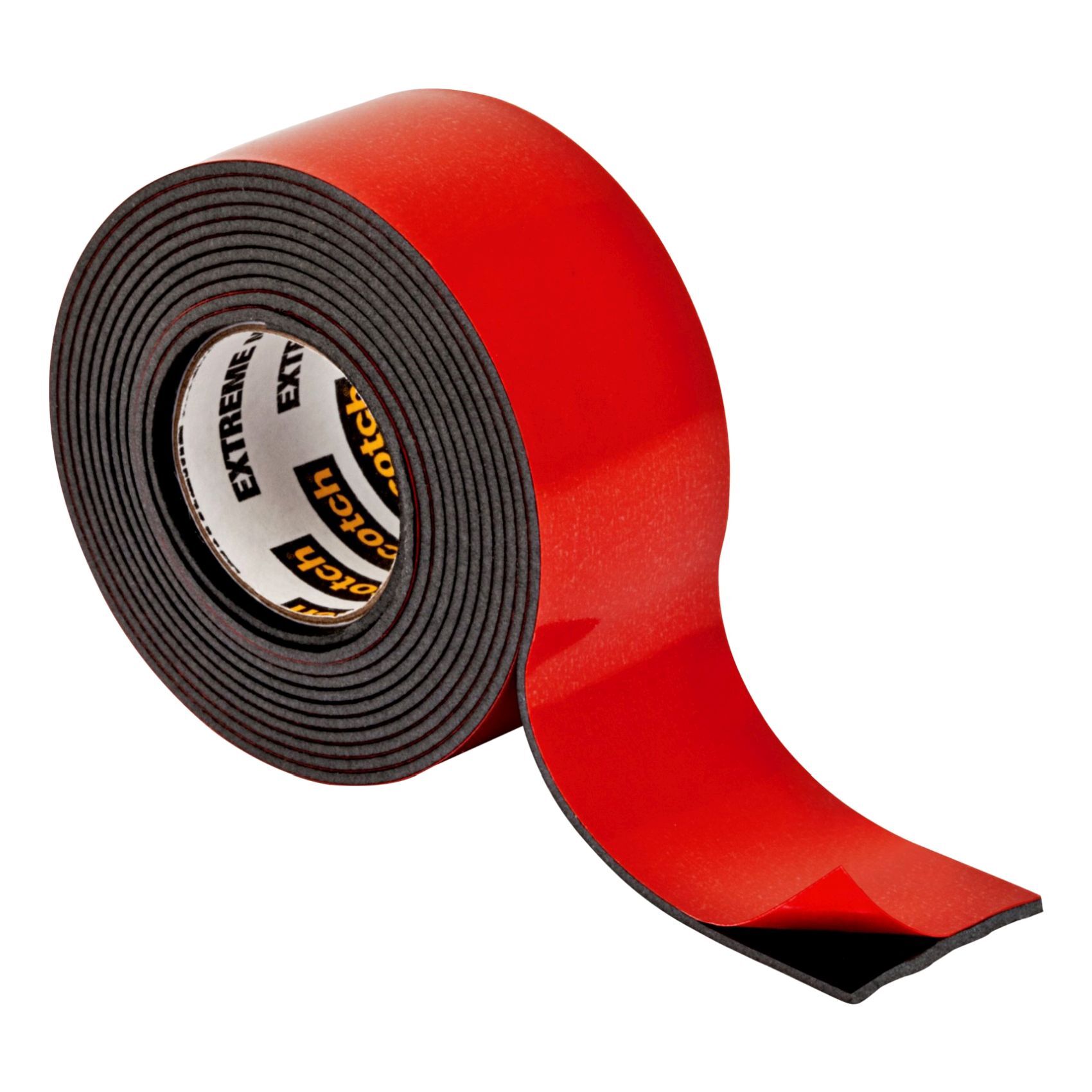 Buy Scotch 414H Extremely Strong Double-sided Mounting Tape, 1 in x 60 in  roll (25,4mm x 1.52m), Holds 13.4 kg. whole roll. 1 roll/pack black color.  1 roll/pack Online - Shop Home