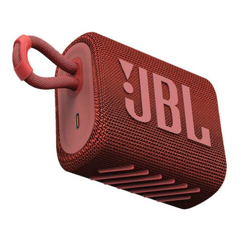 JBL go 3 bluetooth speaker water-proof, dust-proof - red