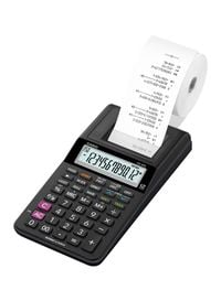 Casio - 12-Digit Printing Calculator Black
