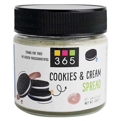 365 Cookies And Cream Spread 200g