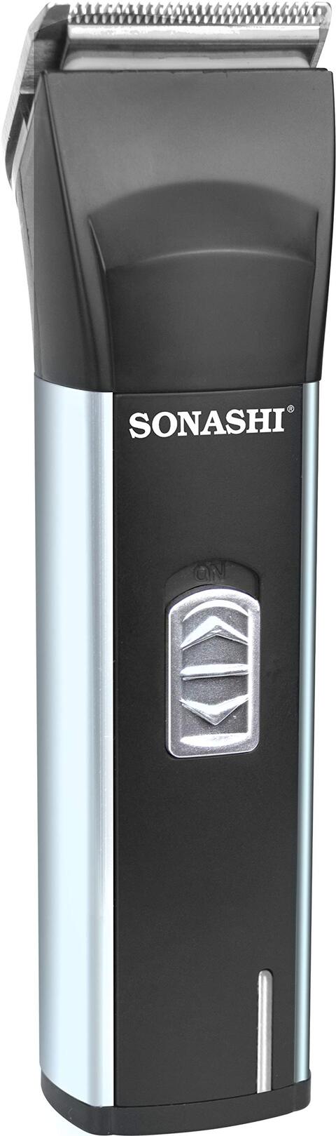 Sonashi SHC-1048 Rechargeable Hair Clipper w/ Fine Blade, High Speed Motor, Plastic Comb, Continuous Working, Portable, Cordless   Cordless Hair Clipper   Home Appliance