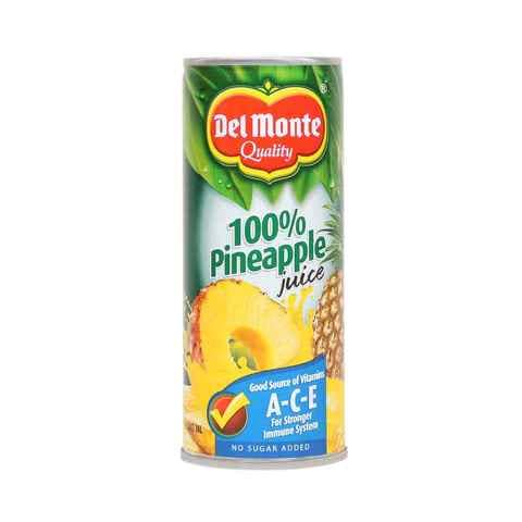 Del Monte 100% Pineapple Juice 240ml
