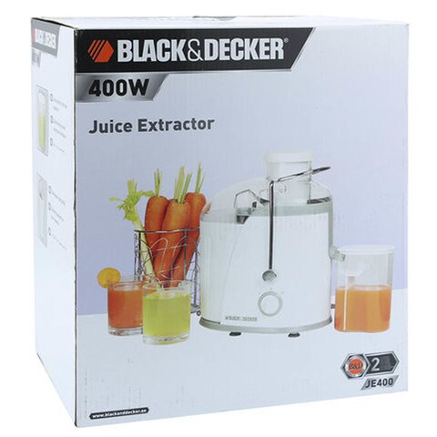 Black decker 400 watt hotsell juice extractor