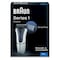 Braun Series 1 Rechargeable Shaver 150s Silver