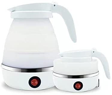 Silicone Travel Foldable Water Heater Jug Collapsible Mini Portable Electric Kettle