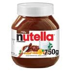 Buy Nutella Hazelnut Chocolate Breakfast Spread Jar 750g in UAE