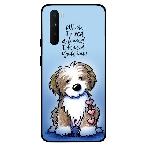 Theodor OnePlus Nord Case Cover Found Your Paw Flexible Silicone Cover