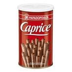 Buy Papadopoulos Caprice Cocoa Hazelnut Wafer Roll 115g in UAE