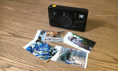 كاميرا كوداك ميني شوت اللاسلكية الرقمية الفورية وطابعة محمولة لصور منصات التواصل الاجتماعي Camera KOD-MSW