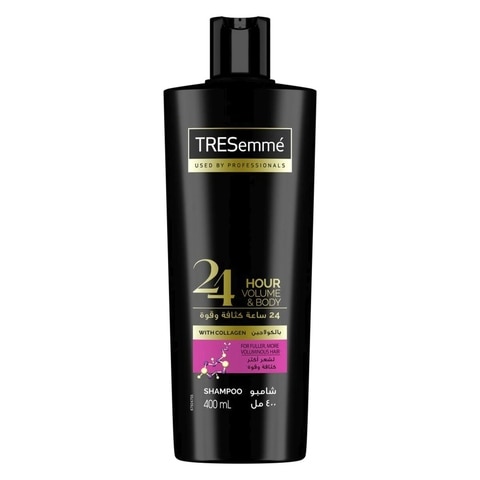 TRESemm&eacute; 24 Hour Volume And Body Shampoo Black 400ml