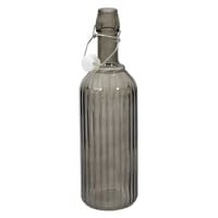Home Deco Factory Glass Bottle with Clapper 1L