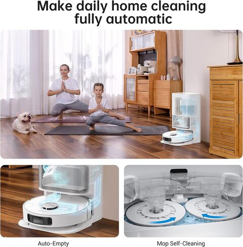 Self cleaning deals vacuum robot