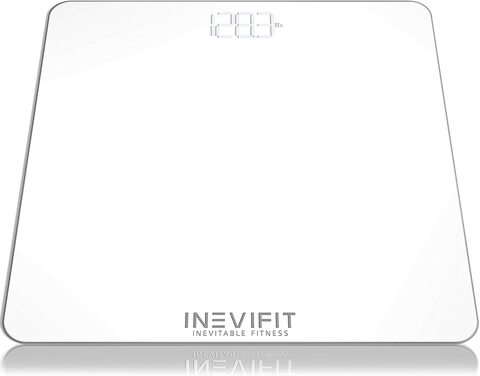 INEVIFIT Body Fat Scale, Highly Accurate Digital Bathroom White