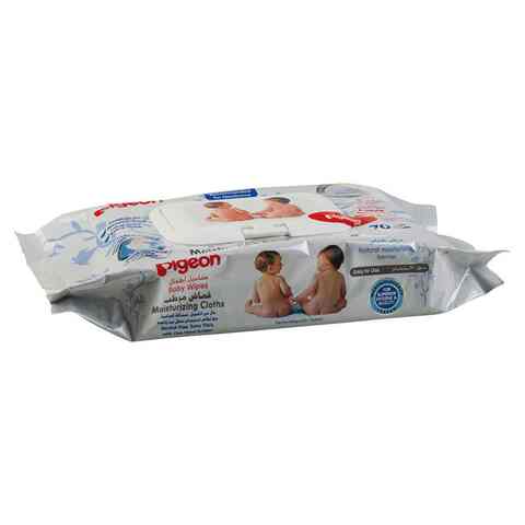 Pigeon Baby Moisturizing Wipes 70 Count