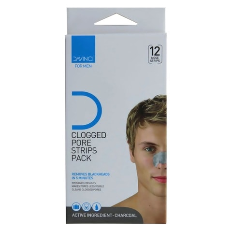 Davinci Clogged Pore Nose Strips Blue 12 PCS