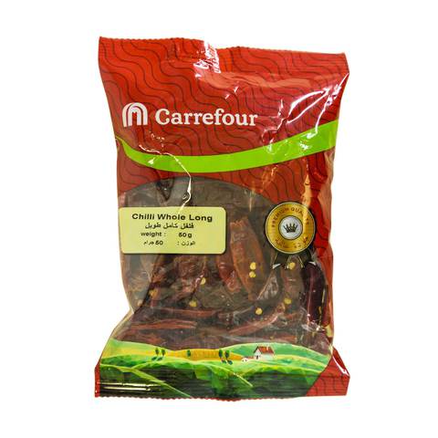 Carrefour Whole Long Dry Chili 50g