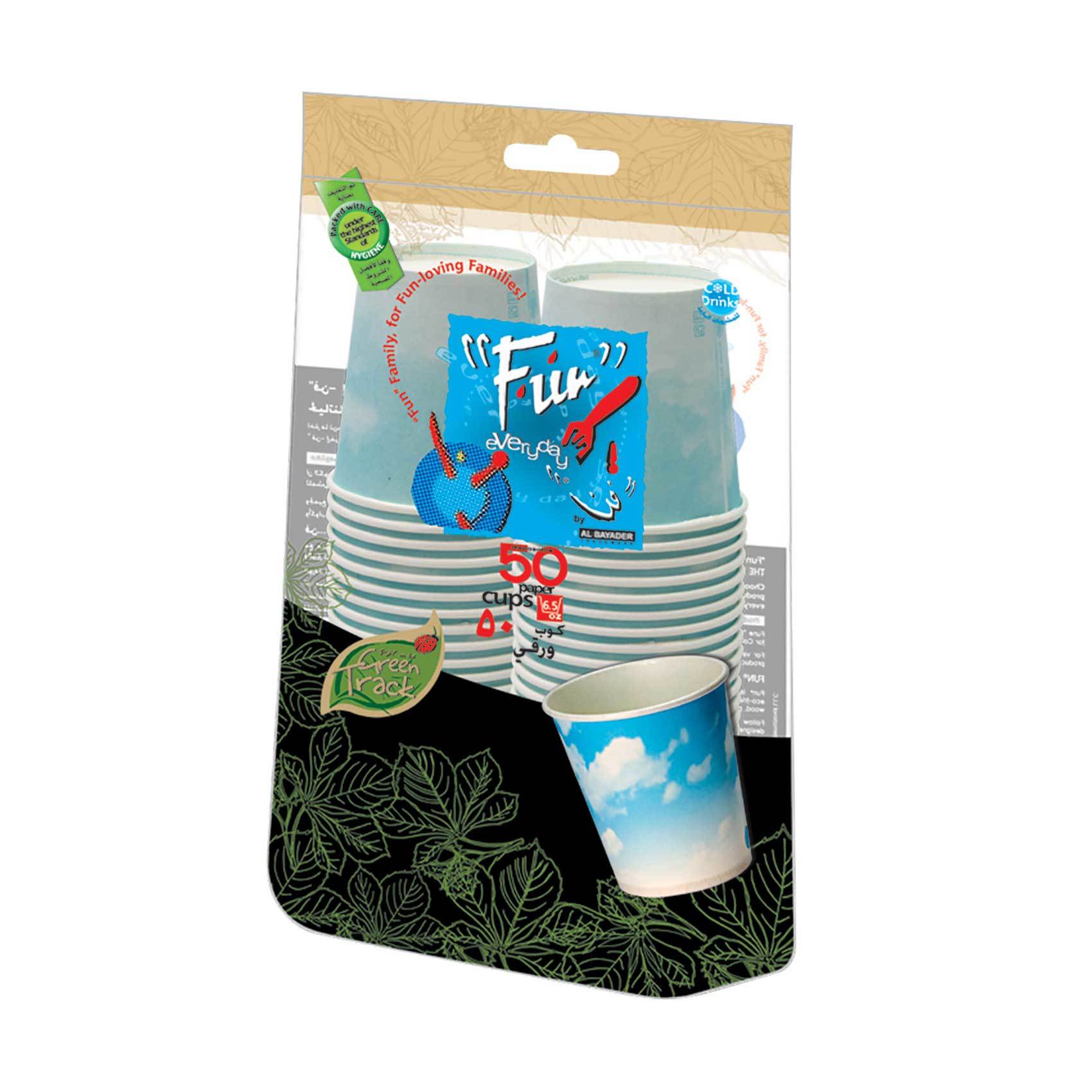 Buy Fun Paper Cup 6.5oz x 50 Pieces