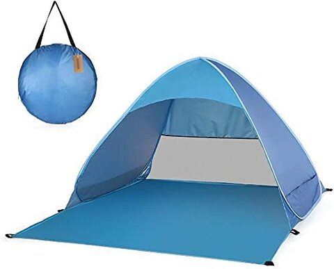 Portable Outdoors Beach Tent Automatic Pop Up Anti UV Beach Tent