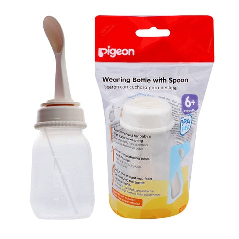 Pigeon store spoon bottle