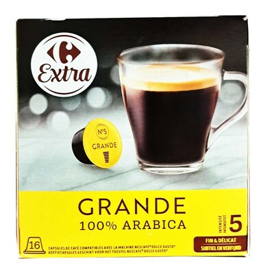 Café capsules Compatibles Dolce Gusto Cappuccino CRF EXTRA : la